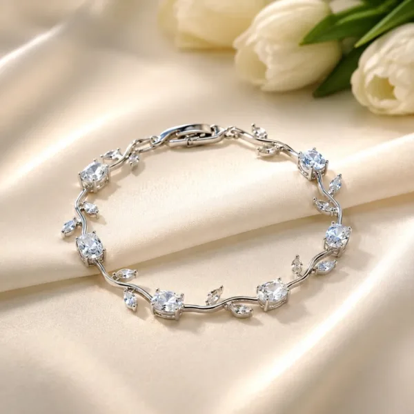 Silver Vine Bracelet