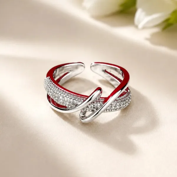 Ruby Enamel Ring